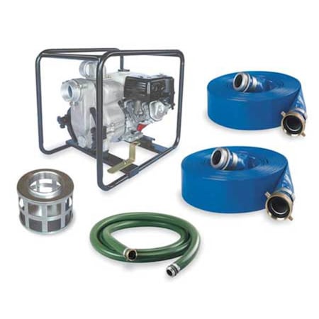 Dayton 7AJ15 - Engine Drive Pump Kit,7.1 HP,Honda Engine