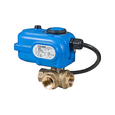 Bonomi 8E865LF-002-1/4 - Electrically Three-Way Ball Valve