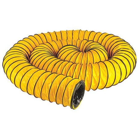 Ecko FDT-30534010BB - Vent Duct,12 In Dia. x 33 ft,Ylw