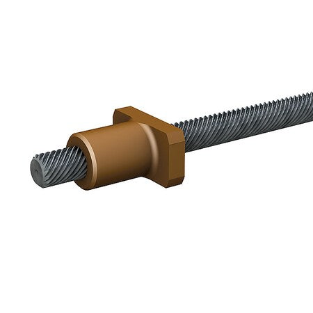 Pbc Linear LSR0601T-0254-VS-NNN-NNN-N - Precision Lead Screw,0.003 in/ft Lead