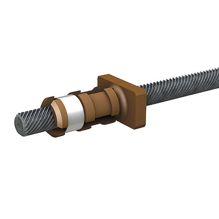 Pbc Linear LSR0604T-0254-VCF-NNN-NNN-N - Precision Lead Screw,0.003 in/ft Lead