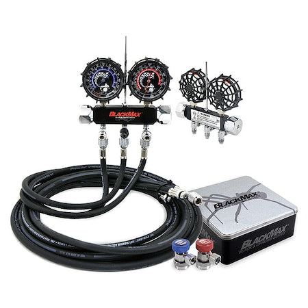 Pro-Set MAID8QZ - Manifold Gauge Set,8 ft