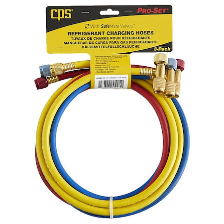 Pro-Set HP5NG - Hose Set,1/4" SAE Female,60" L