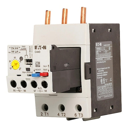 Eaton C440B1A100SF3 - Overload Relay, 2 NC/2 NO, 20 A Min current, 100 A Max current, 690 V AC