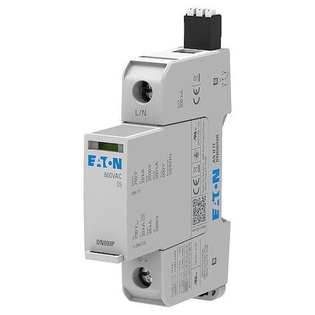 Eaton AGDN60010R - Surge Protection Device, 1 Phase, 600 V, 1 Poles, 2 Wire