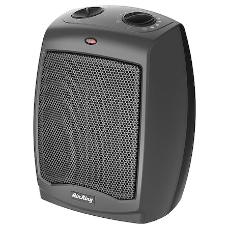 Air King 8251 - Portable Electric Heater,Gray,1500 W