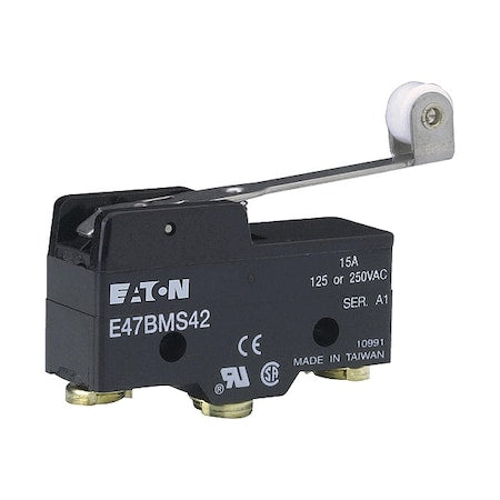 Eaton E47BMS42 - Snap Action Switch,Thermoplastic,Nylon