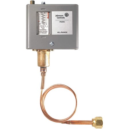 Johnson Controls P70KA-7 - High Pressure Control,120 V AC; 240 V AC