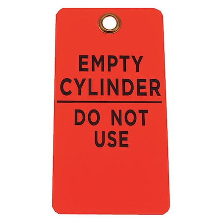 8AD20 - Cylnder Tag,5 3/4in H,3in W,Crdstck,PK25