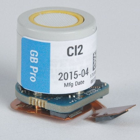 Industrial Scientific 17124983-7 - Gas Detector Sensor,Electrochem,Chlorine