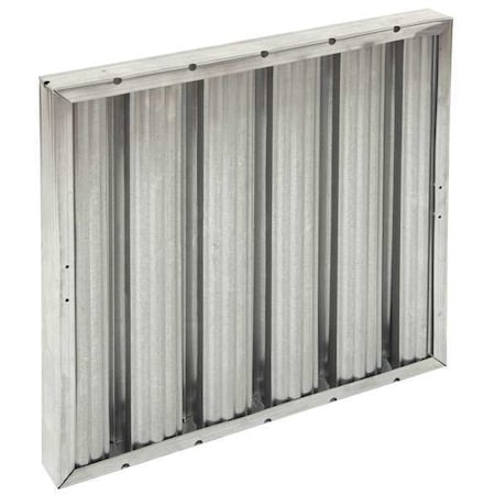 Extract-All RF-DD2 - Air Filter,2in D,12in H,12in W,Baffle