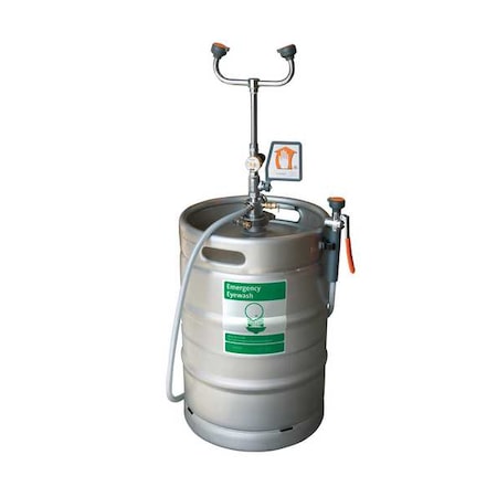 Guardian Equipment G1562 - Pressurized Portable Eyewash, Pressurized, 15 gal Tank Capacity, Portable, 39 in H., 16" W