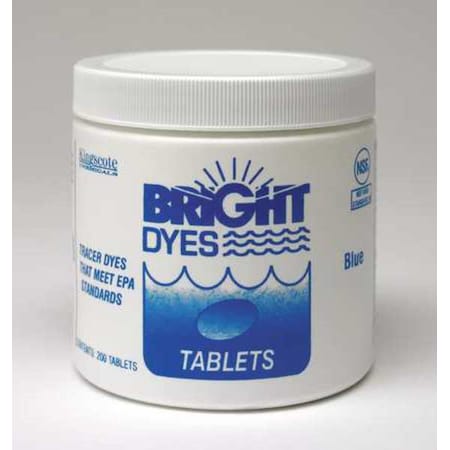 Bright Dyes 101102 - Dye Tracer Tablet,Blue,PK200