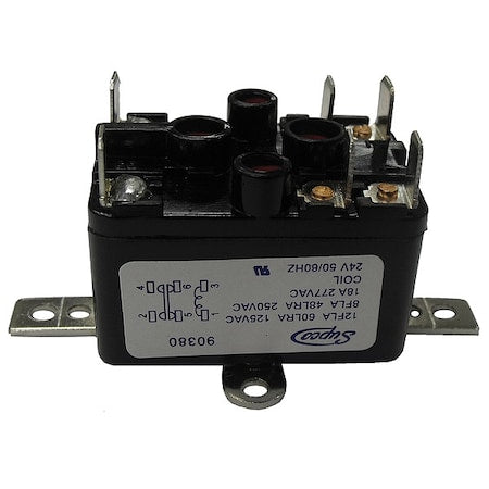 Supco 90382 - Fan Relay,120 VAC,NO/NC