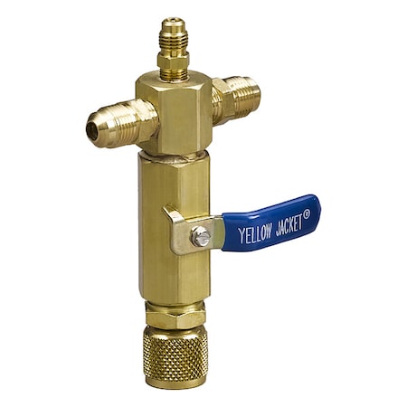 Yellow Jacket 93850 - Single Manifold Gauge, 1 Valve