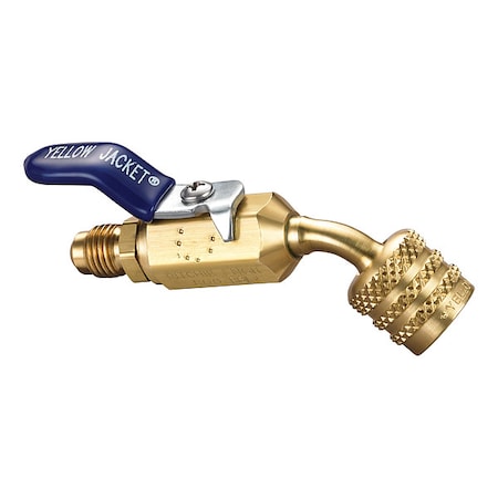 Yellow Jacket 93867 - Adapter,4" Overall L.,Brass,1/4" Input