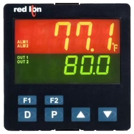Red Lion Controls PXU30020 - PID Temperature Controller,Analog,5 VA
