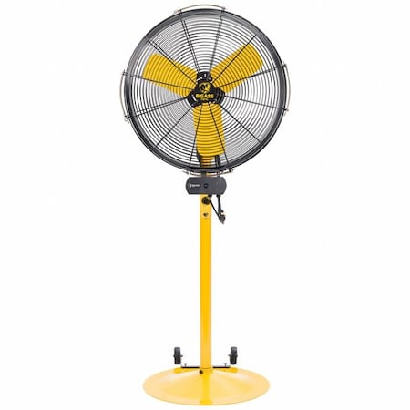 Big Ass Fans F-AE1-3601L10S34V56 - Corrosion Resistant Industrial Fan, Mobile Mount with Wheels Mount, 36-1/2 in Blade Dia, 120 V