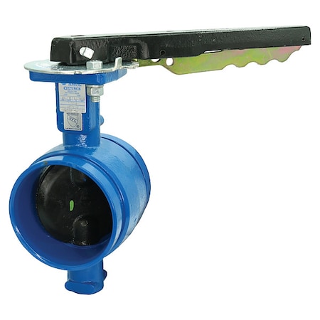 Sharpe 7005011844 - Butterfly Valve,Ductile Iron,2" Pipe Sz