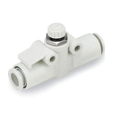 Smc AS2052F-08 - Speed Control Valve, 5/16 in, Meter In
