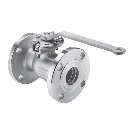 Keckley BVF1RF2RCSRGSL-400 - 4" Flanged Carbon Steel Ball Valve Inline