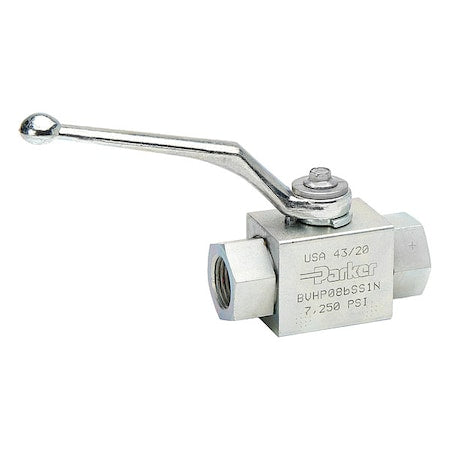 Parker BVHP08BSS1N - High Pressure Hydraulic Ball Valve