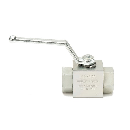 Parker BVHP16SSS1N - Hydraulic Valve,Ball,SAE No 16