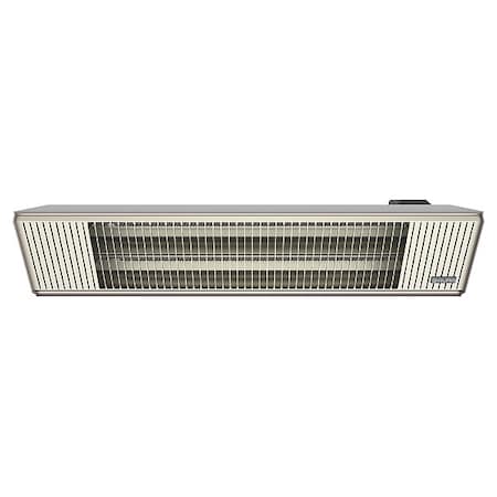 Aura CF60240SS - Electric Infrared Heater, 1 Phase, Aluminum, 240 V AC