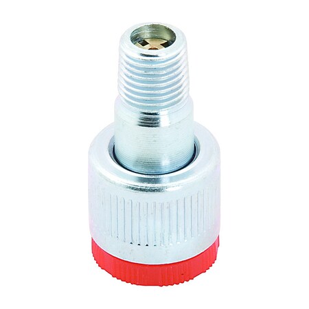 Bva Hydraulics CRZ14F - Hydraulic Quick Connect Hose Coupling, Steel Body, Thread-to-Connect Lock, 1/4"-18 Thread Size