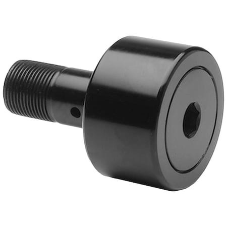 Smith Bearing CR-5-XBC - Double Sealed Track Roller, Crowned Stud, 5 in Dia, 2-3/4 in Wd