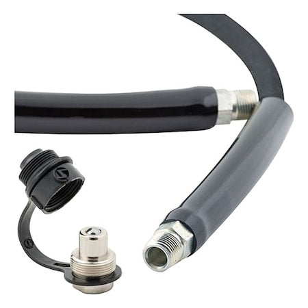 Bva Hydraulics CS3838FM - Hydraulic Hose Assembly,Braid,Rubber