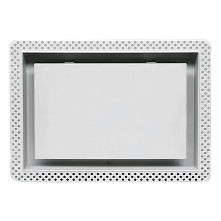 Fittes DWLITBD6X10WHT - Wall/Ceiling Register,Plastic,White