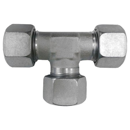 Brennan Industries D2603-L35-L35-L35-SS - Tee,SS,Comp35mm,Comp35mm,Comp35mm