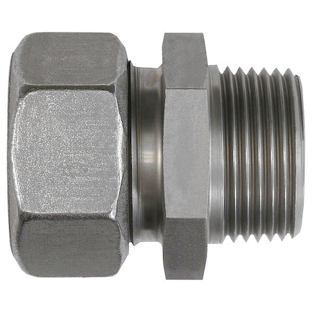 Brennan Industries D7404-S10-06-SS - Strt, SS, Comp. 10 mm, MBSPT 1/2 in