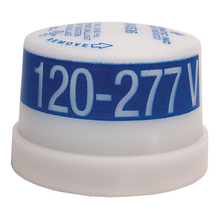 Intermatic EK4536 - HID, Incandescent, LED Photocontrol, 1,000 W, Blue/White, 5 sec Max, 2 sec Min