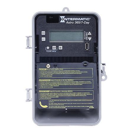 Intermatic ET2815CP - Electronic Timer,Astronomic,Gray,Plastic
