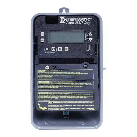 Intermatic ET2825CR - Electronic Timer,Astronomic,Gray,Metal