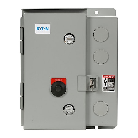 Eaton ECN0502AAA-R63/B - NEMA Magnetic Motor Starter, Non-Reversing, 1 NC/1 NO, 120 V AC, 3 P