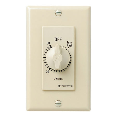 Intermatic FD430M - Spring-Wound Timer, Ivory, 277 V AC