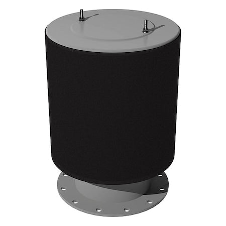 Solberg FT-484P-1200F - Intake Exposed Filter,12" Inlet,4700 cfm