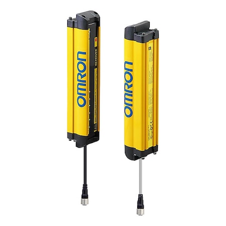 Omron F3SG4RE0430P30 - Safety Light Curtain, PNP, 20 Beams