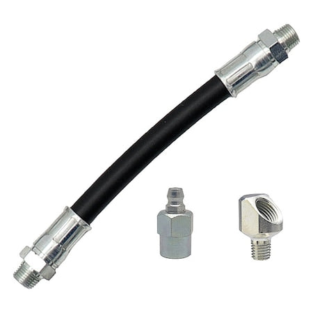 Locknlube GFRK-5-1/4-45 - Grease Fitting Kit,2 fittings,Standard