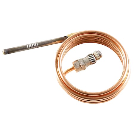 Honeywell Home Q340A1108 - Thermocouple, LP/Nat, 18 to 30 m V, 48 in L., Standard Coaxial, Adapter, Push-In Clip
