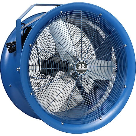 Patterson H26C-HV KIT - High Velocity Industrial Fan, Ceiling Mount, 26 in Blade Dia, 277 V, 7,650 cfm, Non-Oscillating