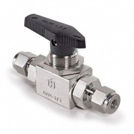 Ham-Let H-6800-SS-L-6MM-PSS - Manual 2-Way Ball Valve,Let-Lok,316 SS