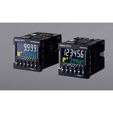 Omron H7CC-AD - Digital Counter/Tachometer,Screw CN,LCD