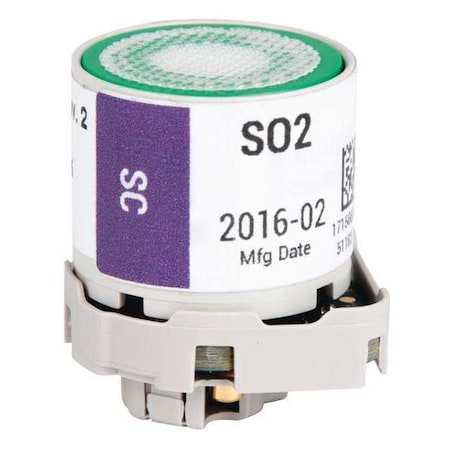 Industrial Scientific 17156650-5 - Gas Detector Sensor,Electrochem,SO2