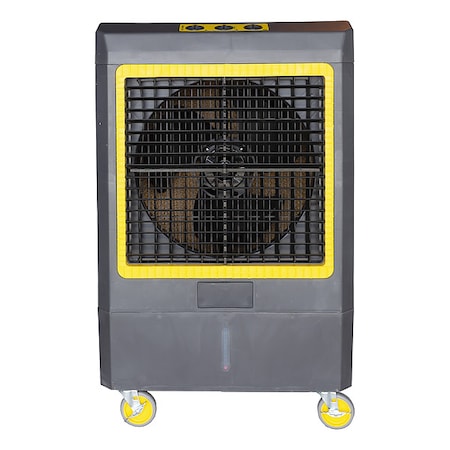 Hessaire M250 - Portable Evaporative Cooler, 5,300 cfm, 1,600 sq ft, 15 gal, 1/3 hp, Direct