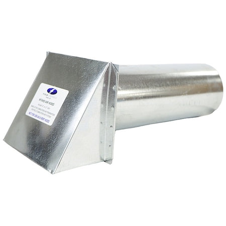 Field Controls IAH-6 - Intake Vent Cap,6 in. Size,Aluminum