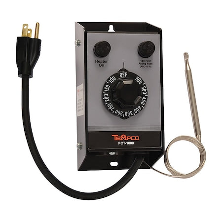 Tempco PCT10003 - Temp Ctrl Box,Analog,240 V,15 A,60-250 F